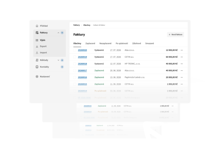 Online fakturace